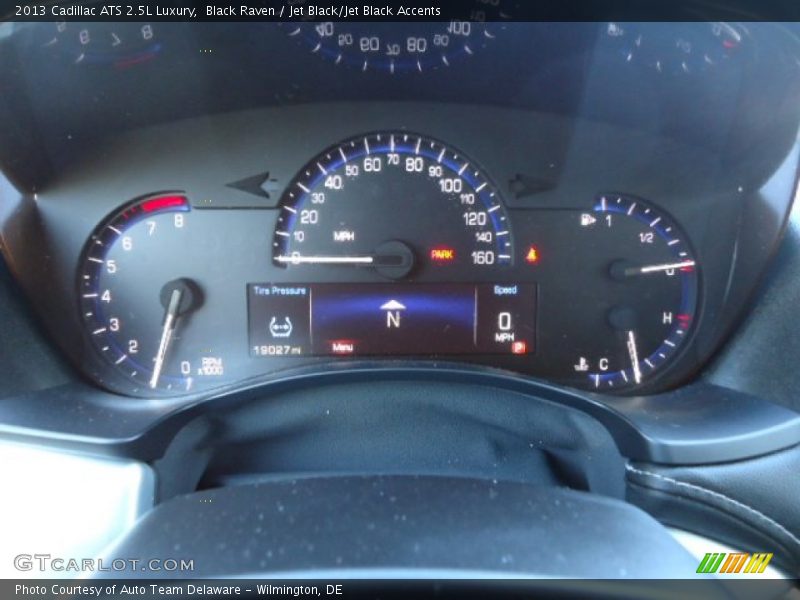 Black Raven / Jet Black/Jet Black Accents 2013 Cadillac ATS 2.5L Luxury