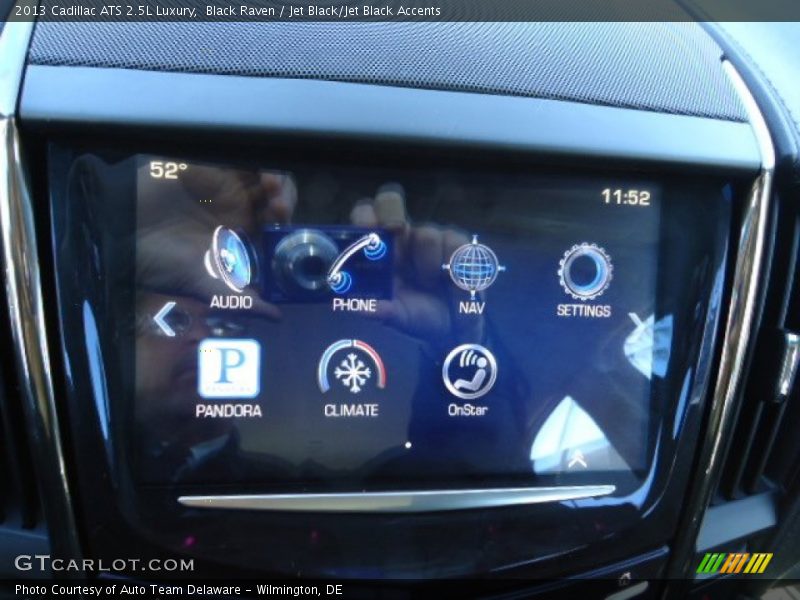 Black Raven / Jet Black/Jet Black Accents 2013 Cadillac ATS 2.5L Luxury