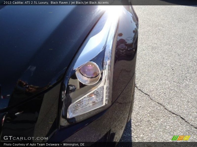 Black Raven / Jet Black/Jet Black Accents 2013 Cadillac ATS 2.5L Luxury