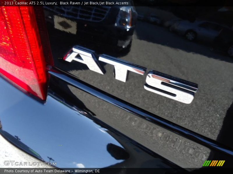 Black Raven / Jet Black/Jet Black Accents 2013 Cadillac ATS 2.5L Luxury