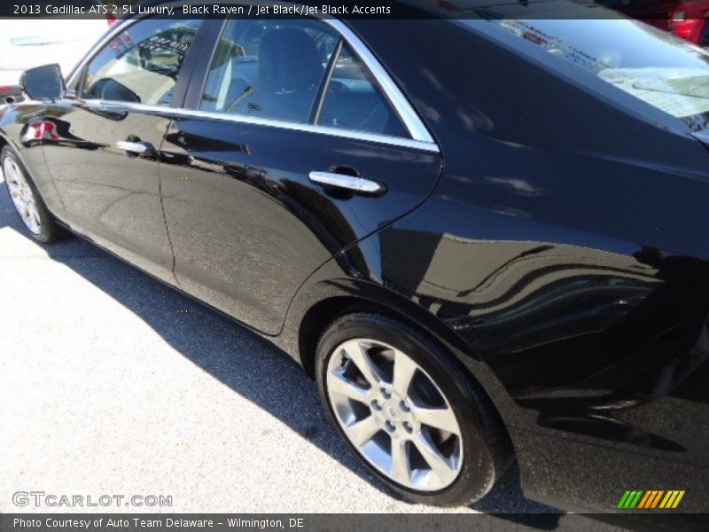 Black Raven / Jet Black/Jet Black Accents 2013 Cadillac ATS 2.5L Luxury