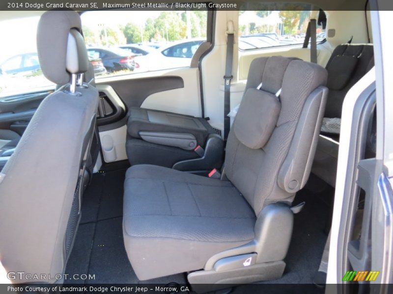 Maximum Steel Metallic / Black/Light Graystone 2014 Dodge Grand Caravan SE