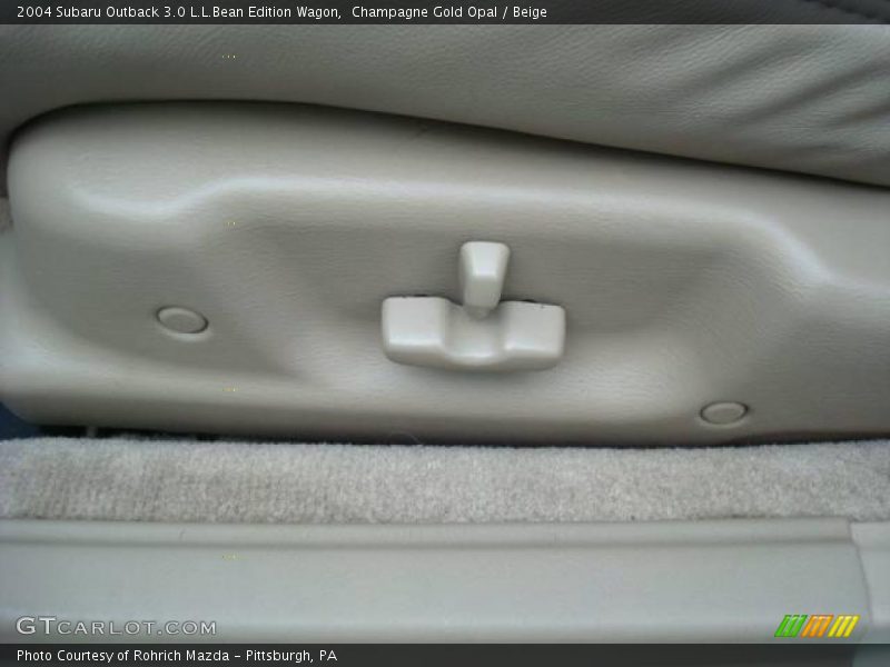 Champagne Gold Opal / Beige 2004 Subaru Outback 3.0 L.L.Bean Edition Wagon