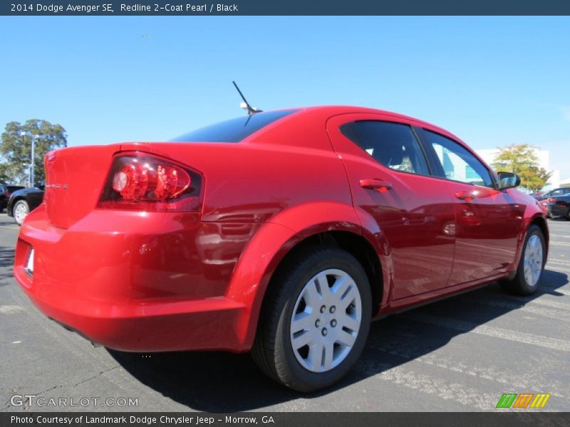Redline 2-Coat Pearl / Black 2014 Dodge Avenger SE