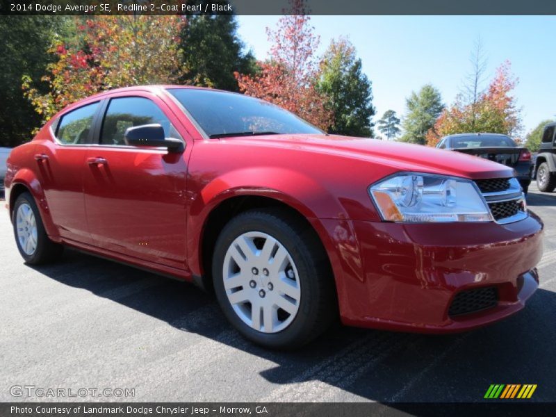 Redline 2-Coat Pearl / Black 2014 Dodge Avenger SE