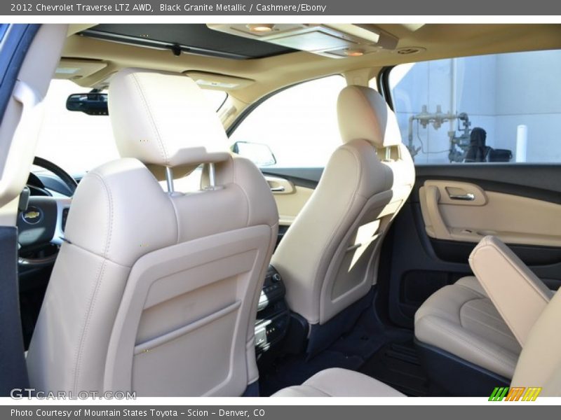 Black Granite Metallic / Cashmere/Ebony 2012 Chevrolet Traverse LTZ AWD