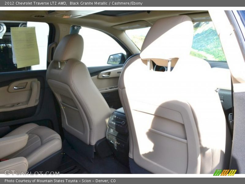 Black Granite Metallic / Cashmere/Ebony 2012 Chevrolet Traverse LTZ AWD
