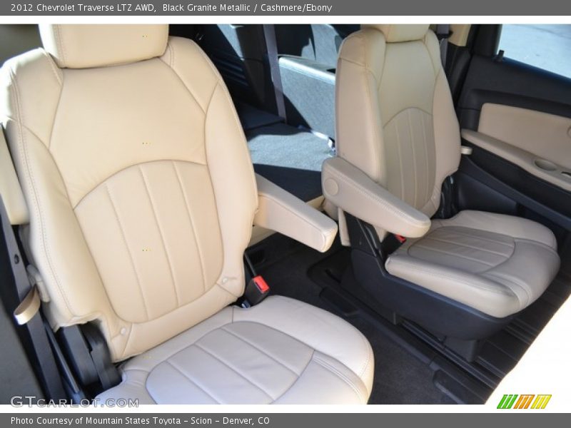 Black Granite Metallic / Cashmere/Ebony 2012 Chevrolet Traverse LTZ AWD