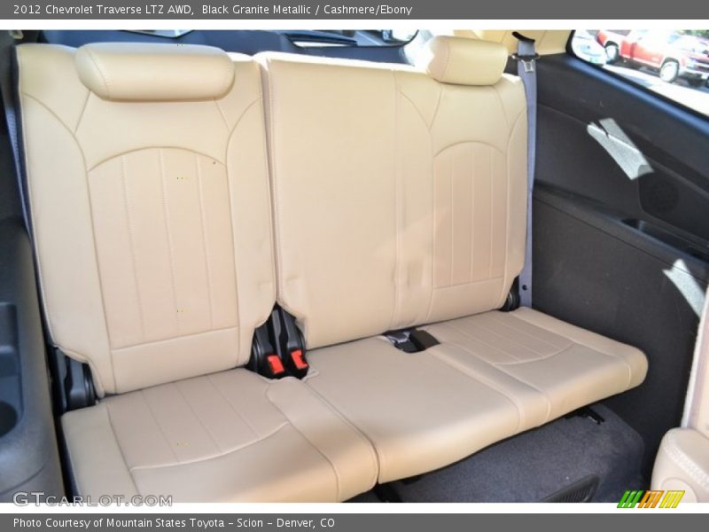 Black Granite Metallic / Cashmere/Ebony 2012 Chevrolet Traverse LTZ AWD