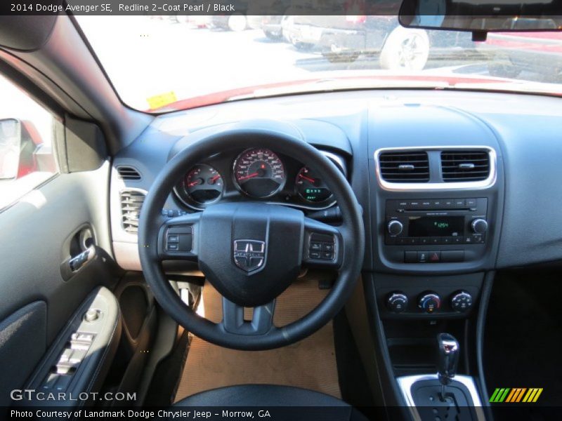 Redline 2-Coat Pearl / Black 2014 Dodge Avenger SE