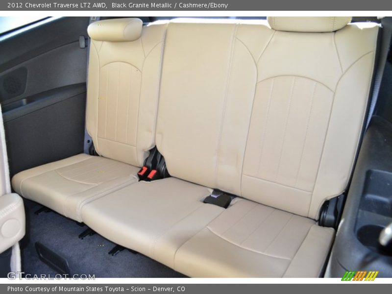 Black Granite Metallic / Cashmere/Ebony 2012 Chevrolet Traverse LTZ AWD