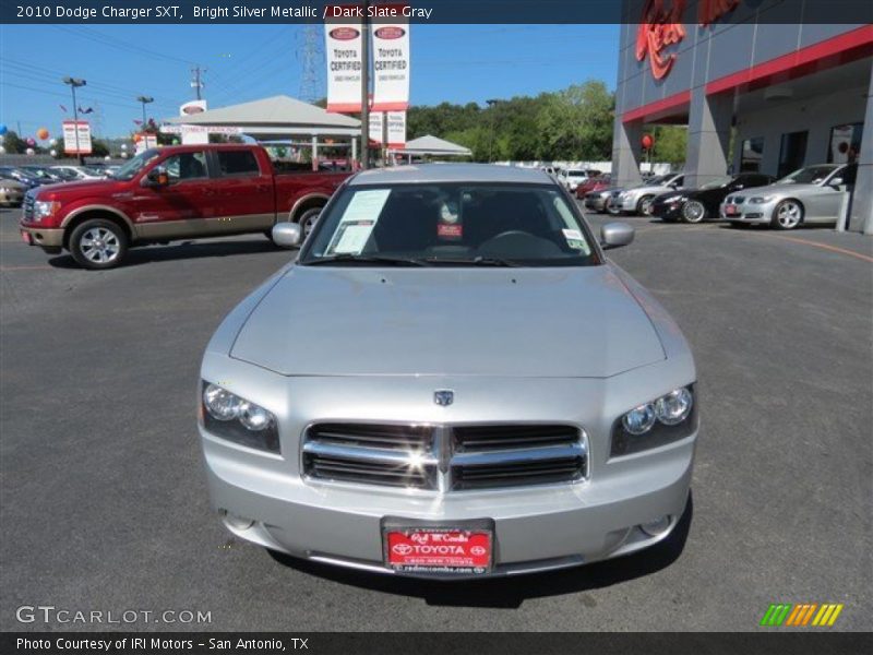 Bright Silver Metallic / Dark Slate Gray 2010 Dodge Charger SXT