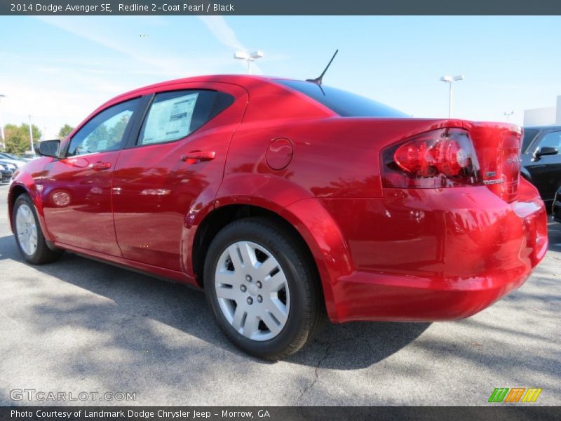 Redline 2-Coat Pearl / Black 2014 Dodge Avenger SE