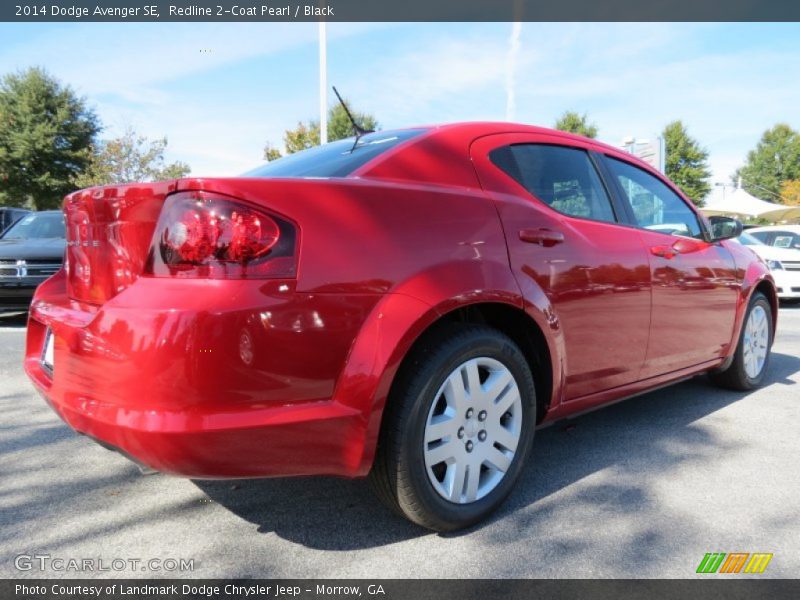 Redline 2-Coat Pearl / Black 2014 Dodge Avenger SE