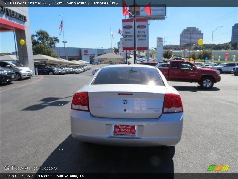 Bright Silver Metallic / Dark Slate Gray 2010 Dodge Charger SXT