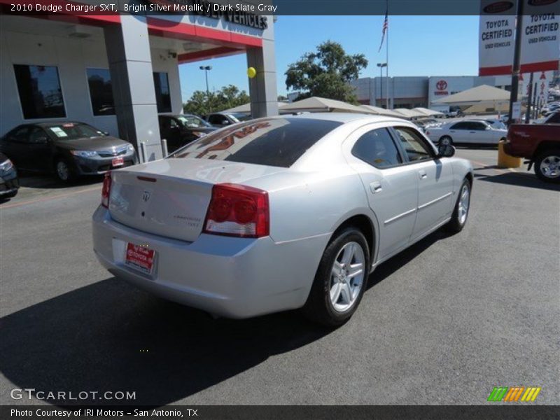 Bright Silver Metallic / Dark Slate Gray 2010 Dodge Charger SXT