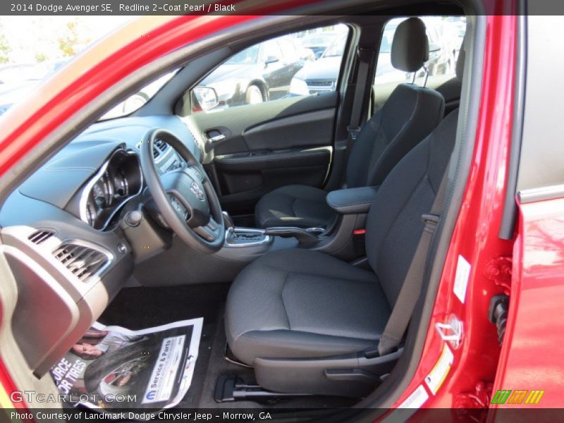 Redline 2-Coat Pearl / Black 2014 Dodge Avenger SE