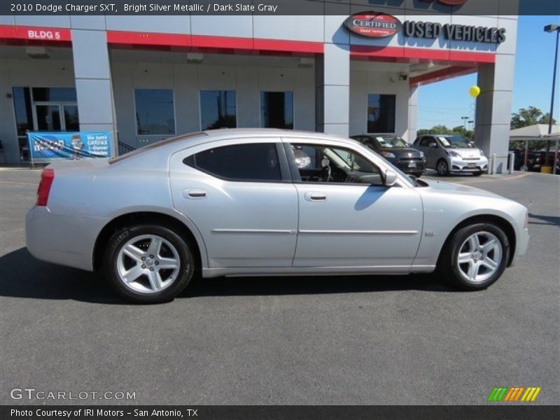 Bright Silver Metallic / Dark Slate Gray 2010 Dodge Charger SXT