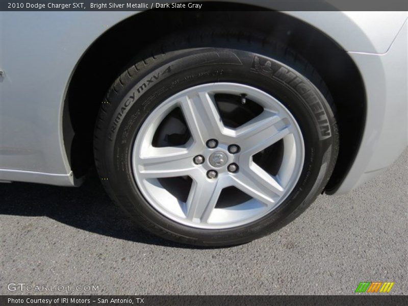 Bright Silver Metallic / Dark Slate Gray 2010 Dodge Charger SXT