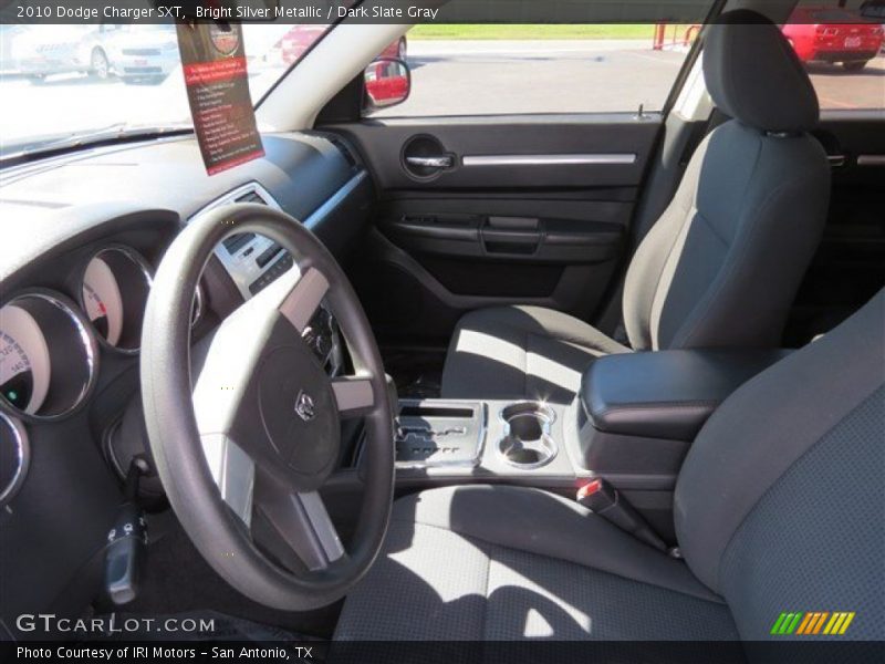 Bright Silver Metallic / Dark Slate Gray 2010 Dodge Charger SXT