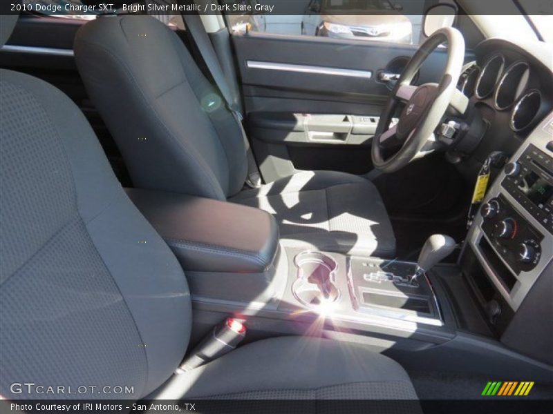 Bright Silver Metallic / Dark Slate Gray 2010 Dodge Charger SXT