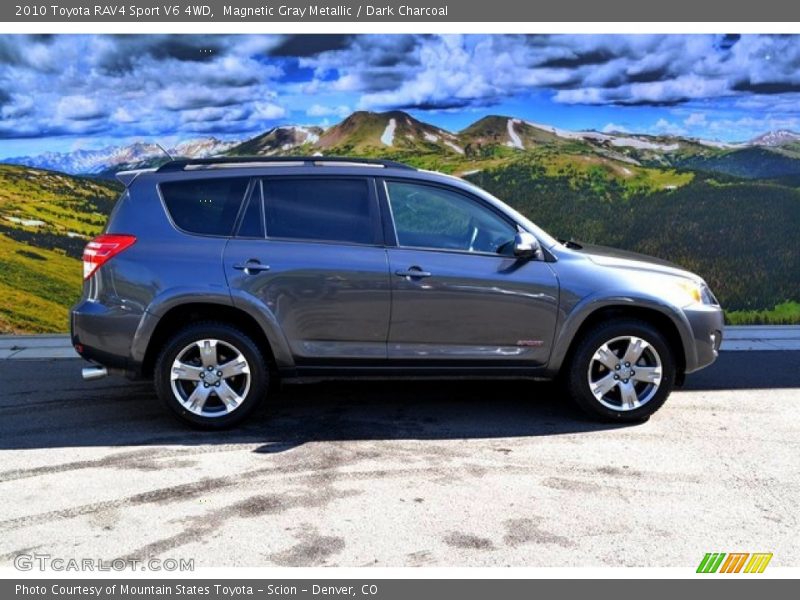 Magnetic Gray Metallic / Dark Charcoal 2010 Toyota RAV4 Sport V6 4WD