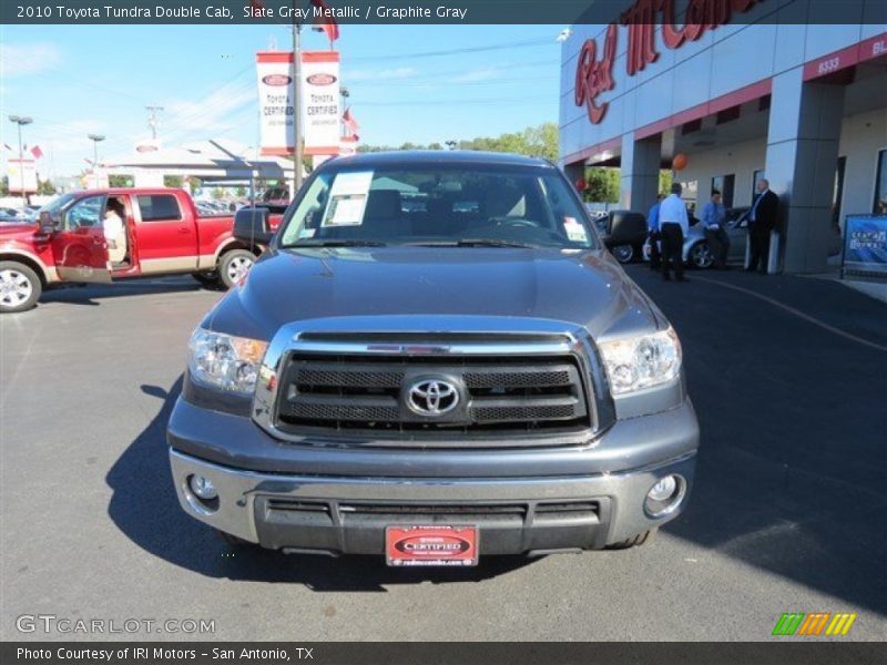 Slate Gray Metallic / Graphite Gray 2010 Toyota Tundra Double Cab