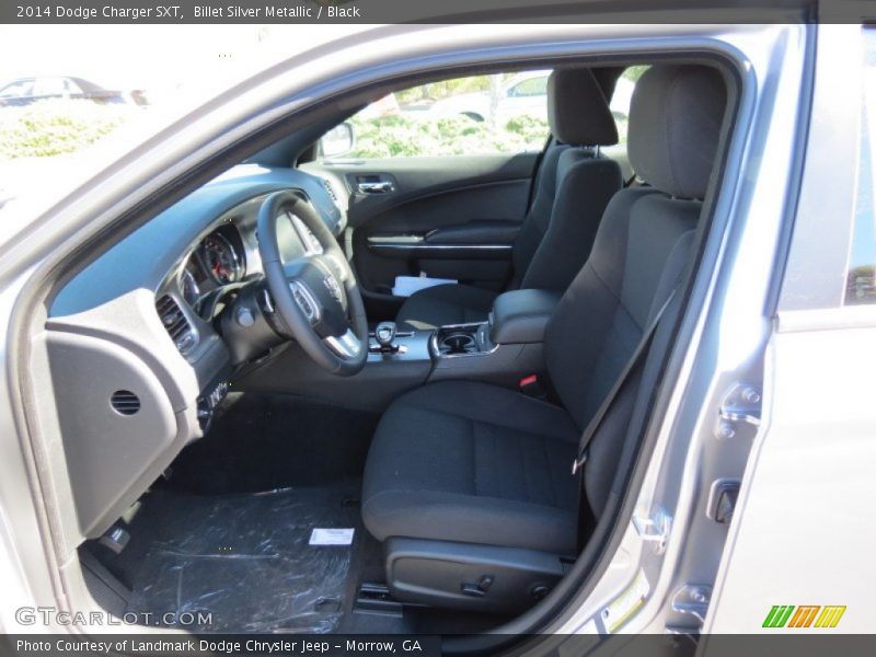 Billet Silver Metallic / Black 2014 Dodge Charger SXT