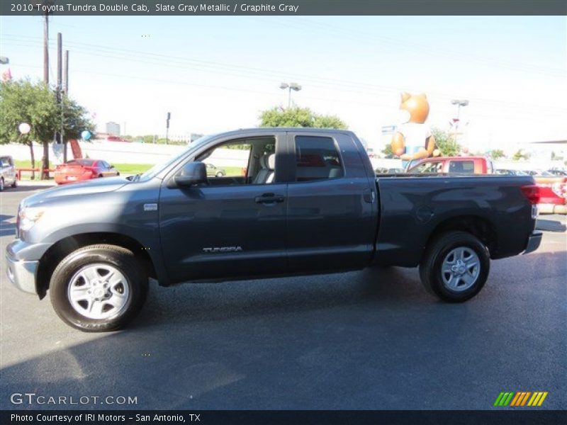 Slate Gray Metallic / Graphite Gray 2010 Toyota Tundra Double Cab