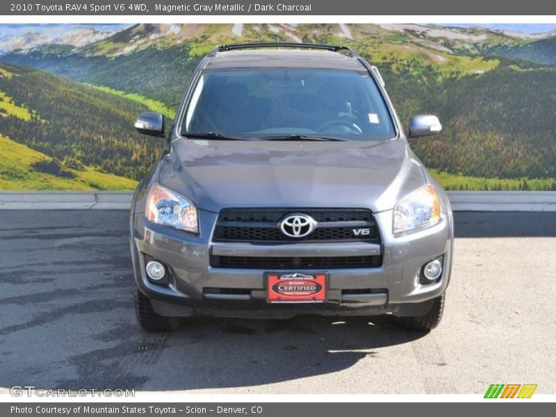 Magnetic Gray Metallic / Dark Charcoal 2010 Toyota RAV4 Sport V6 4WD