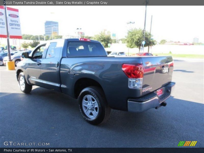 Slate Gray Metallic / Graphite Gray 2010 Toyota Tundra Double Cab