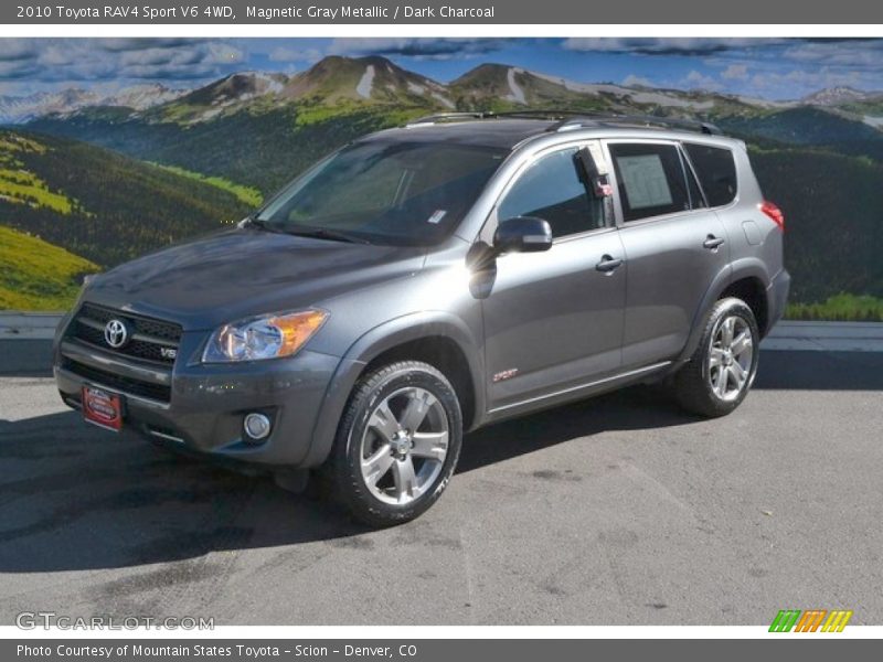 Magnetic Gray Metallic / Dark Charcoal 2010 Toyota RAV4 Sport V6 4WD