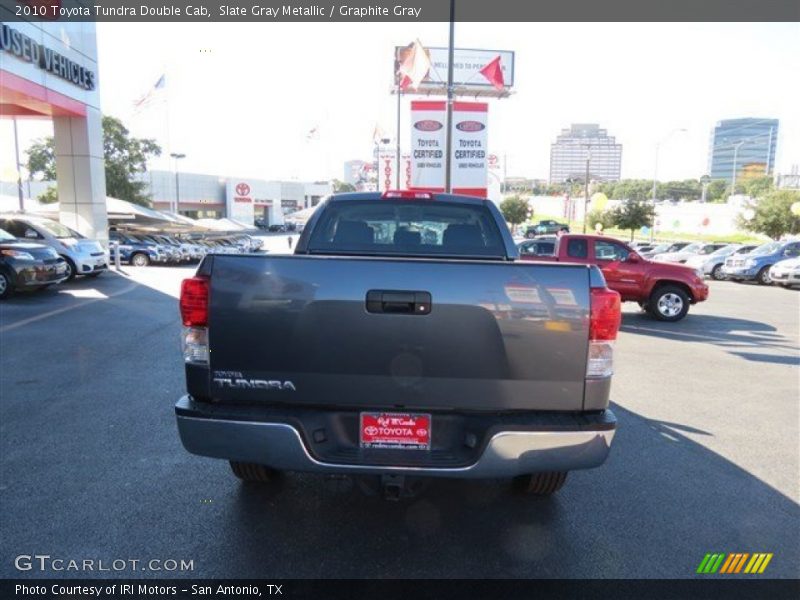 Slate Gray Metallic / Graphite Gray 2010 Toyota Tundra Double Cab