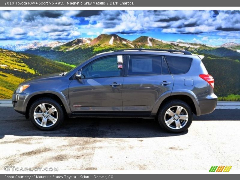Magnetic Gray Metallic / Dark Charcoal 2010 Toyota RAV4 Sport V6 4WD
