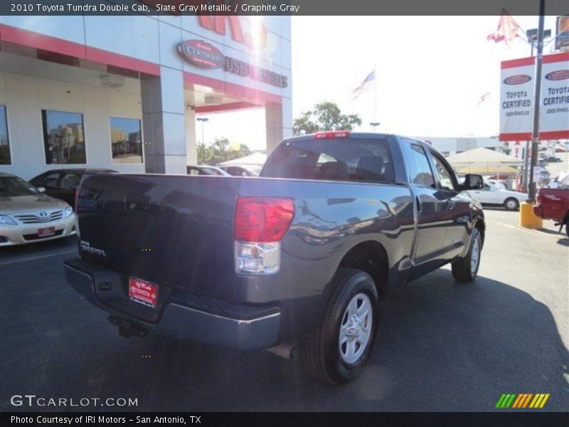 Slate Gray Metallic / Graphite Gray 2010 Toyota Tundra Double Cab