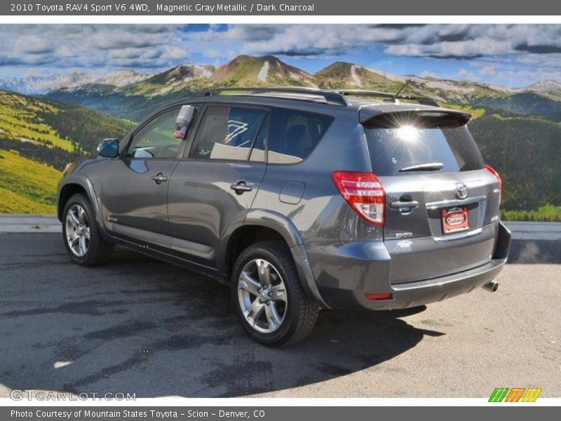Magnetic Gray Metallic / Dark Charcoal 2010 Toyota RAV4 Sport V6 4WD