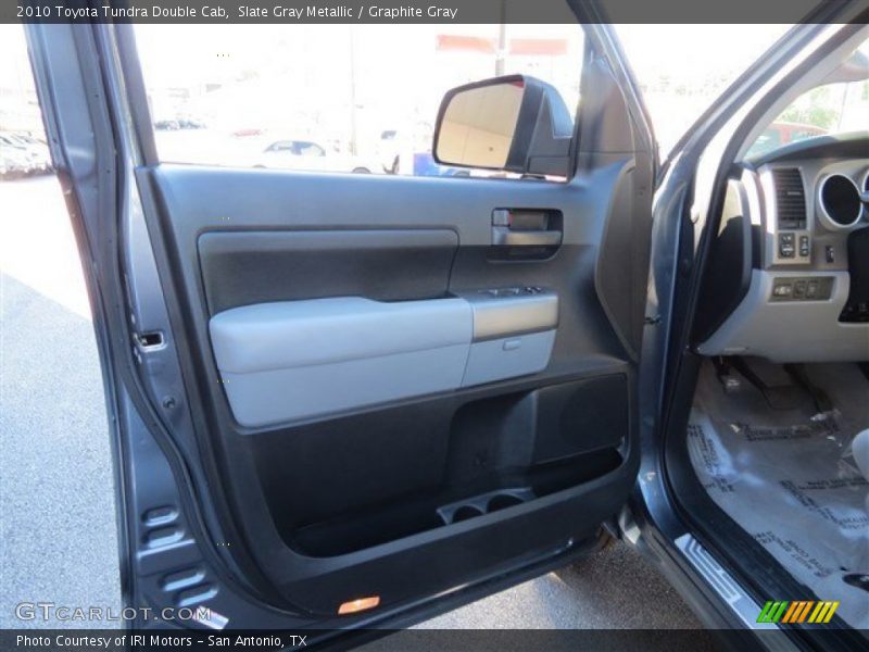 Slate Gray Metallic / Graphite Gray 2010 Toyota Tundra Double Cab