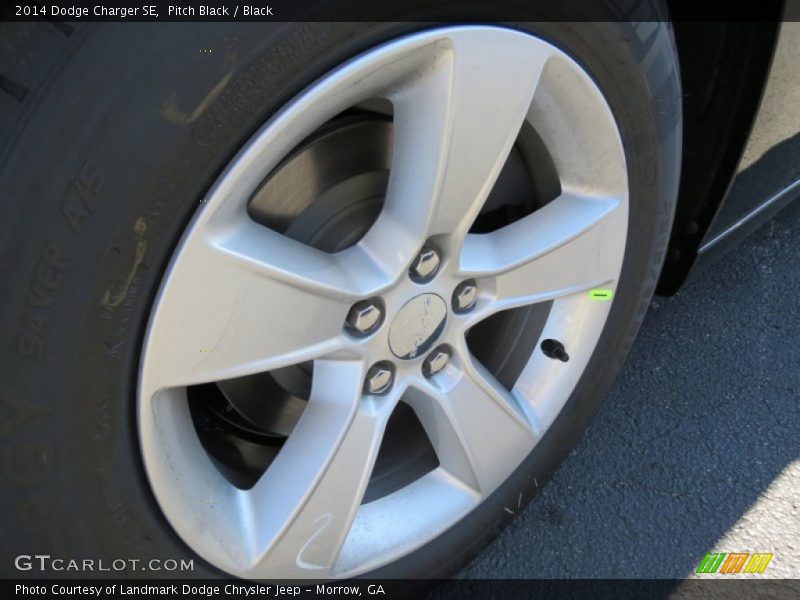 Pitch Black / Black 2014 Dodge Charger SE
