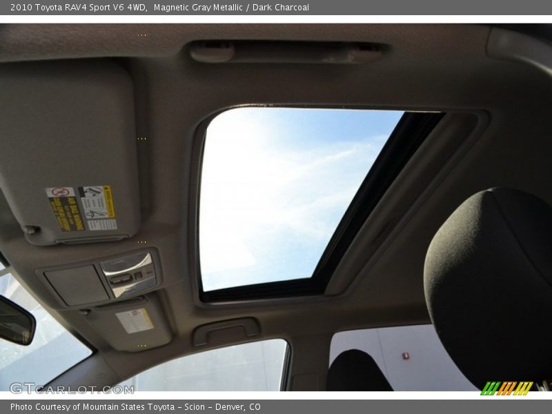 Magnetic Gray Metallic / Dark Charcoal 2010 Toyota RAV4 Sport V6 4WD