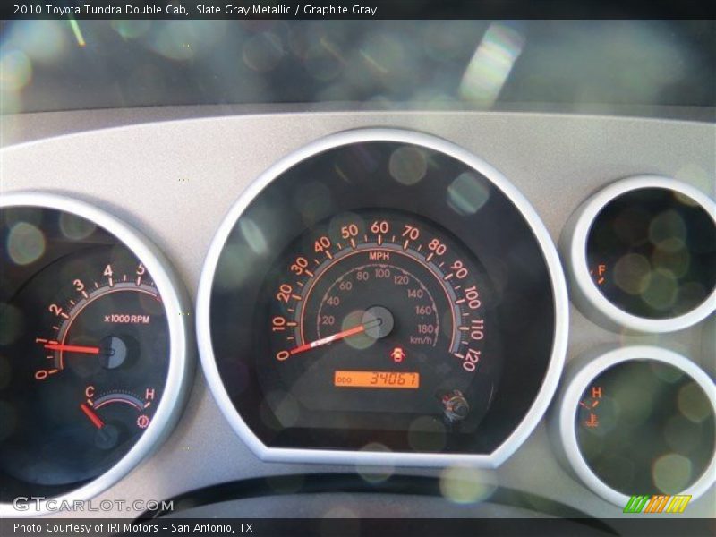 Slate Gray Metallic / Graphite Gray 2010 Toyota Tundra Double Cab
