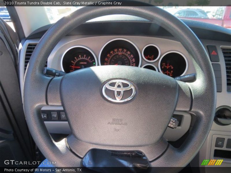 Slate Gray Metallic / Graphite Gray 2010 Toyota Tundra Double Cab