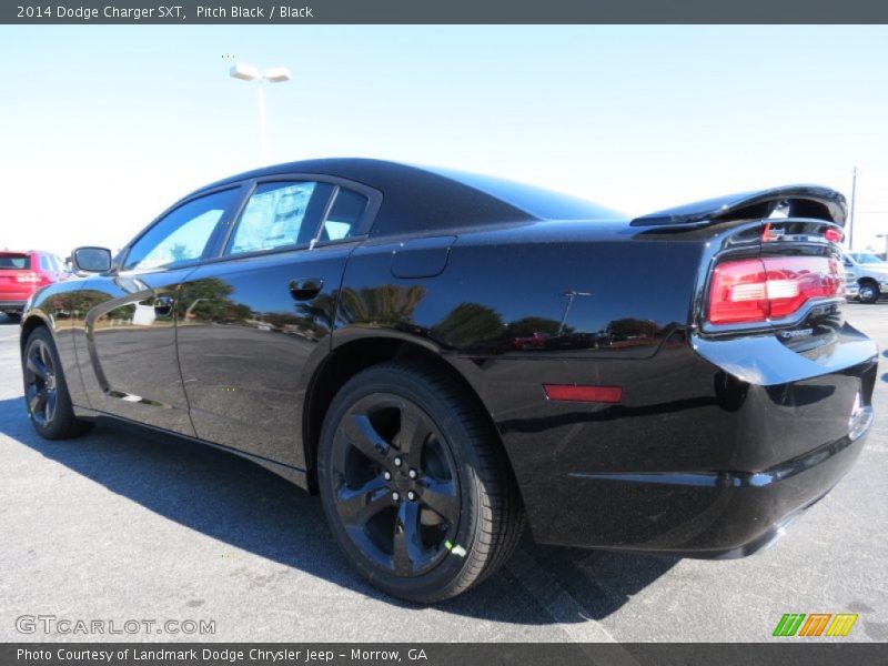 Pitch Black / Black 2014 Dodge Charger SXT