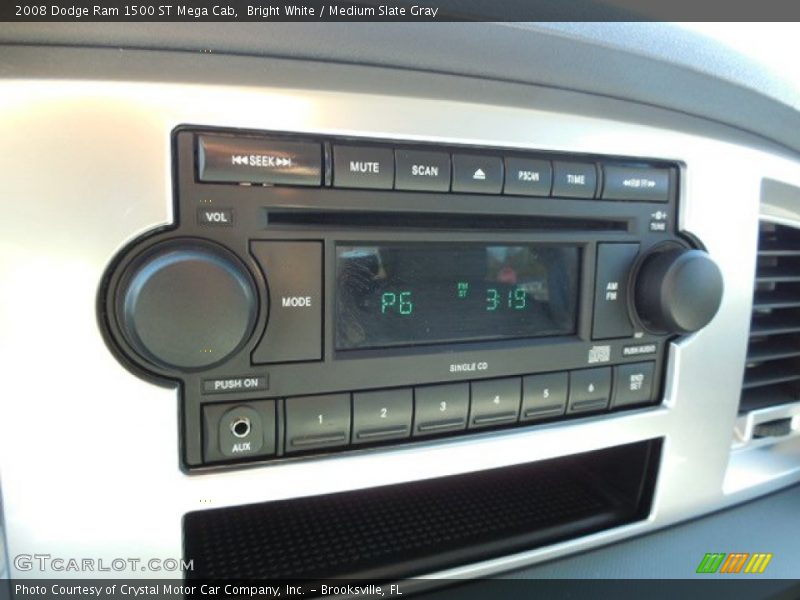 Audio System of 2008 Ram 1500 ST Mega Cab