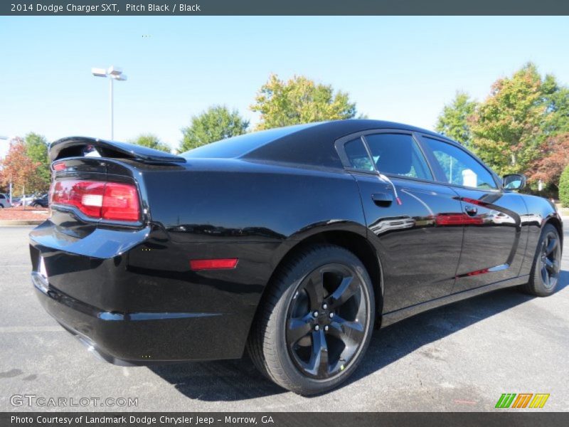 Pitch Black / Black 2014 Dodge Charger SXT