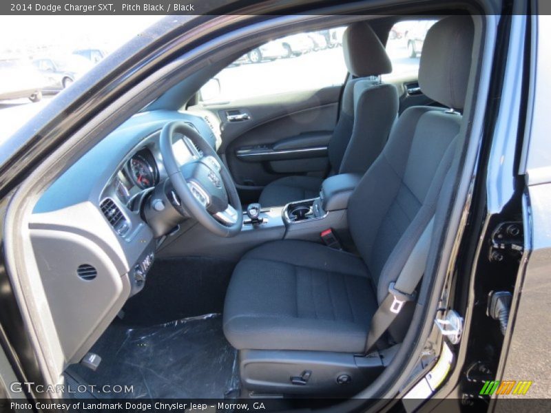 Pitch Black / Black 2014 Dodge Charger SXT