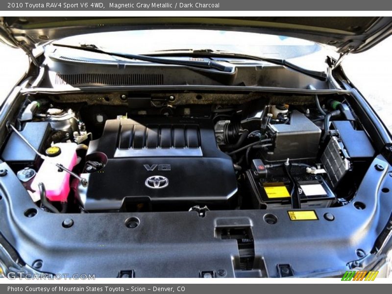 Magnetic Gray Metallic / Dark Charcoal 2010 Toyota RAV4 Sport V6 4WD