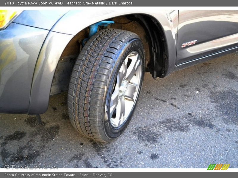 Magnetic Gray Metallic / Dark Charcoal 2010 Toyota RAV4 Sport V6 4WD