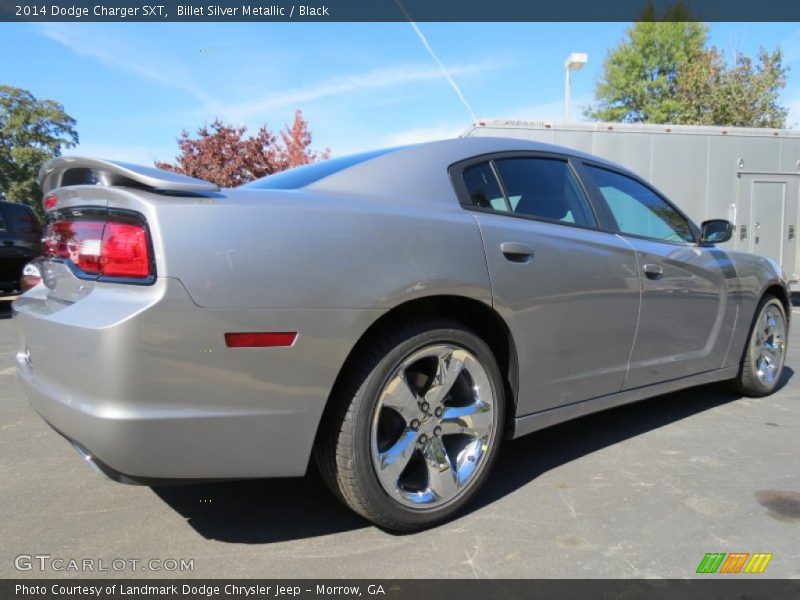 Billet Silver Metallic / Black 2014 Dodge Charger SXT