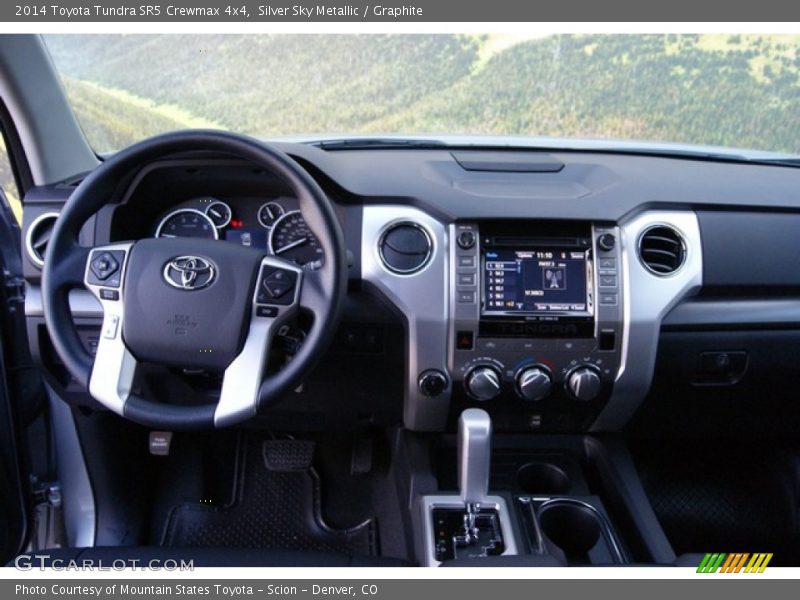 Silver Sky Metallic / Graphite 2014 Toyota Tundra SR5 Crewmax 4x4
