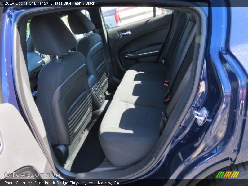 Jazz Blue Pearl / Black 2014 Dodge Charger SXT